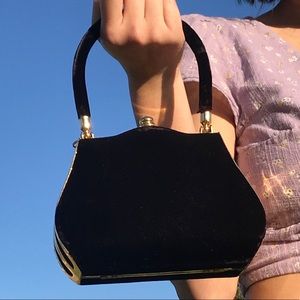 Black mini purse